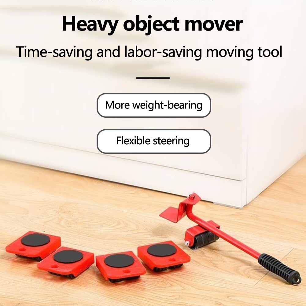 Furniture Lifter -Furniture Lifter Mover Tool Set Heavy Duty Furniture Shifting Lifting Moving Tool with Wheel Pads - CL-NE-861